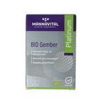 Mannavital Gember platinum bio 90 Vegetarische capsules