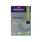 Mannavital Jodium platinum bio 90.00 Vegetarische capsules
