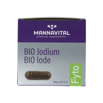 Mannavital Jodium platinum bio 90.00 Vegetarische capsules