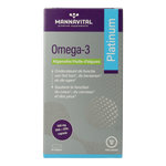 Mannavital Omega-3 algenolie platinum 60.00 Softgels