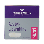Mannavital Acetyl-L-Carnitine platinum 60.00 Vegetarische capsules