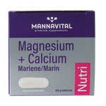 Mannavital Mariene magnesium + calcium platinum 120 Vegetarische capsules