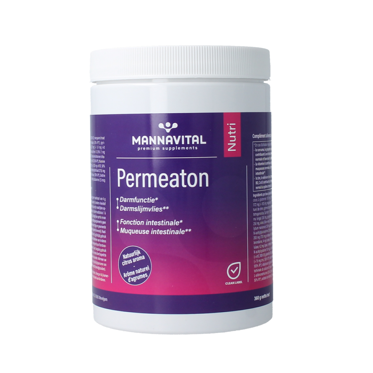Mannavital Permeaton 360.00 Gram