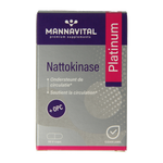 Mannavital Nattokinase platinum 90.00 Vegetarische capsules