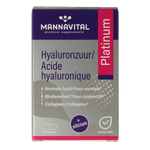 Mannavital Hyaluronzuur platinum 60.00 Capsules