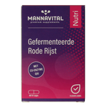 Mannavital Gefermenteerde rode rijst 60.00 Vegetarische capsules