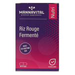 Mannavital Gefermenteerde rode rijst 60.00 Vegetarische capsules