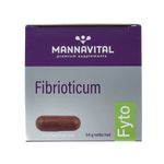 Mannavital Fibrioticum platinum 90.00 Vegetarische capsules