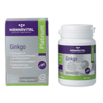 Mannavital Ginkgo platinum 60.00 Vegetarische capsules