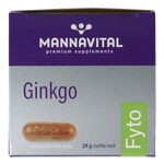 Mannavital Ginkgo platinum 60.00 Vegetarische capsules