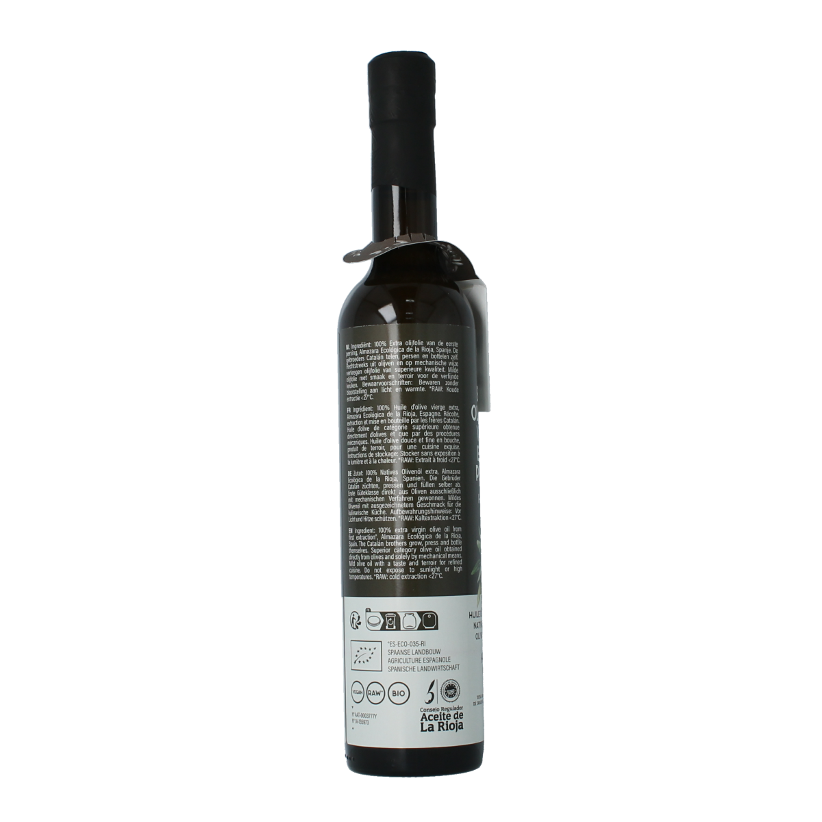 Amanprana Hermanos Catalan olijfolie extra vierge bio 500.00 Milliliter