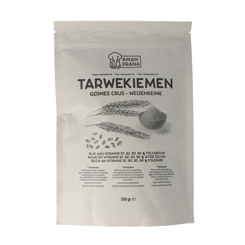 Amanprana Tarwekiemen raw bio 200 Gram