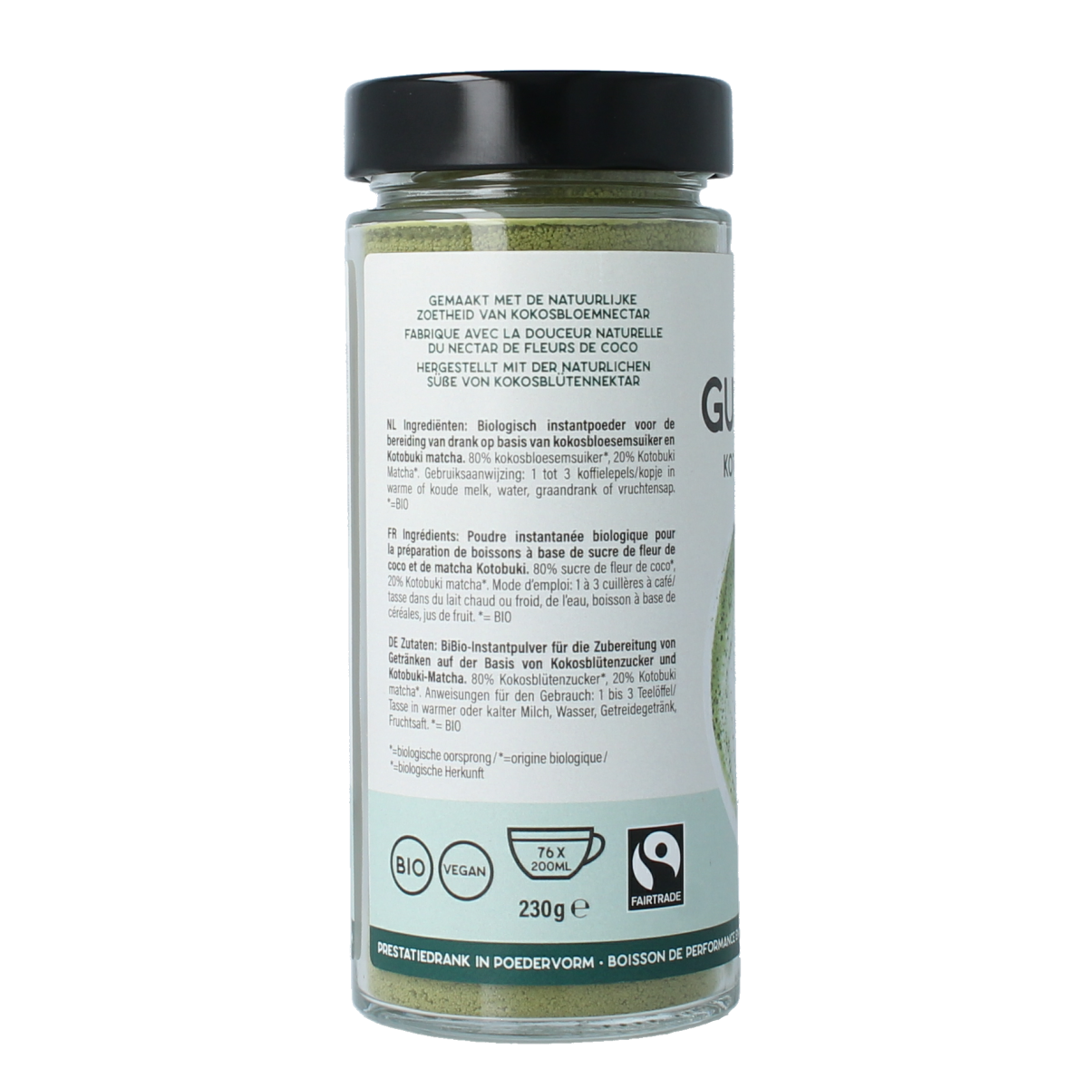 Amanprana Gula java kotobuki matcha 230.00 Gram