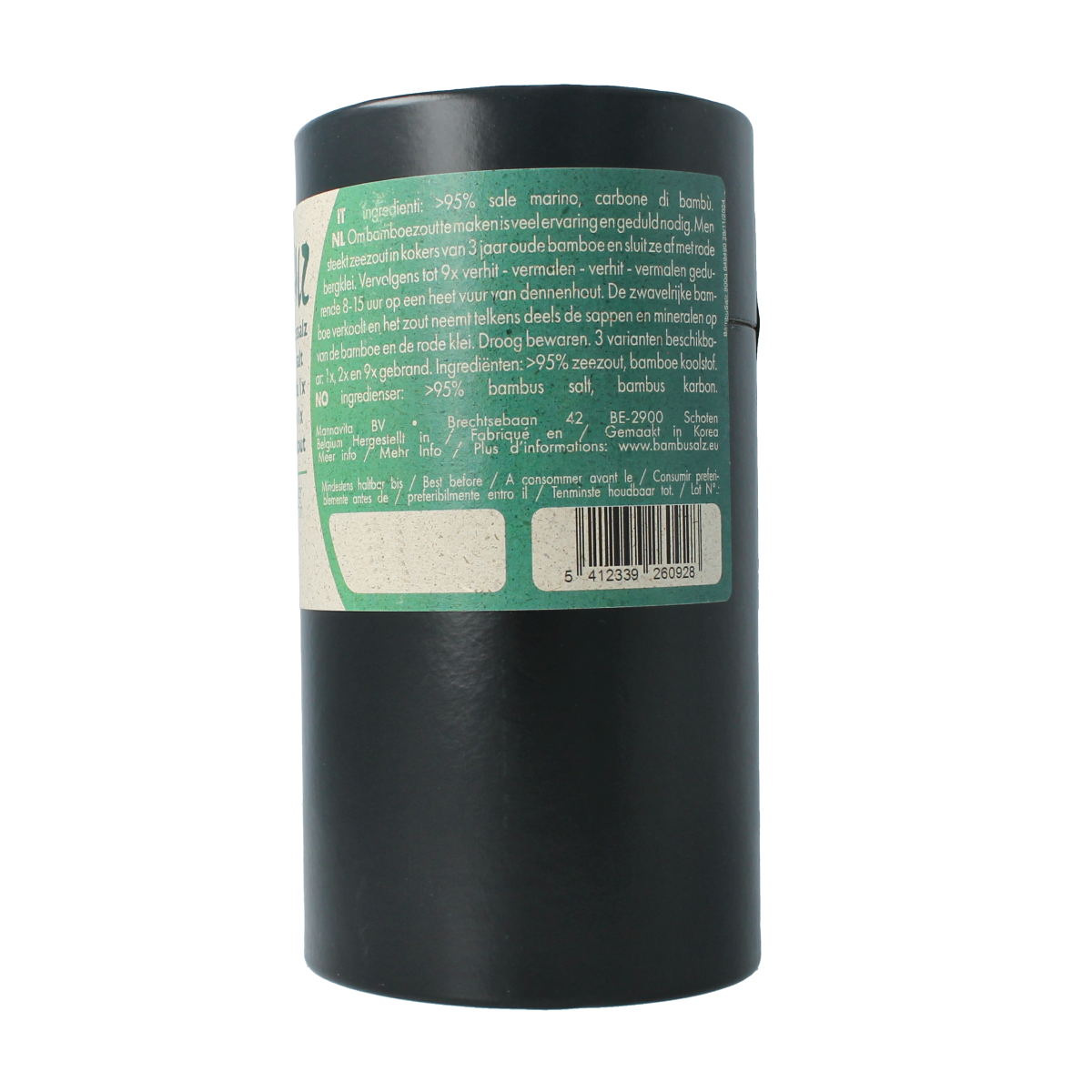 Bambu Salz Bamboezout zeer fijn 1x gebrand 900.00 Gram