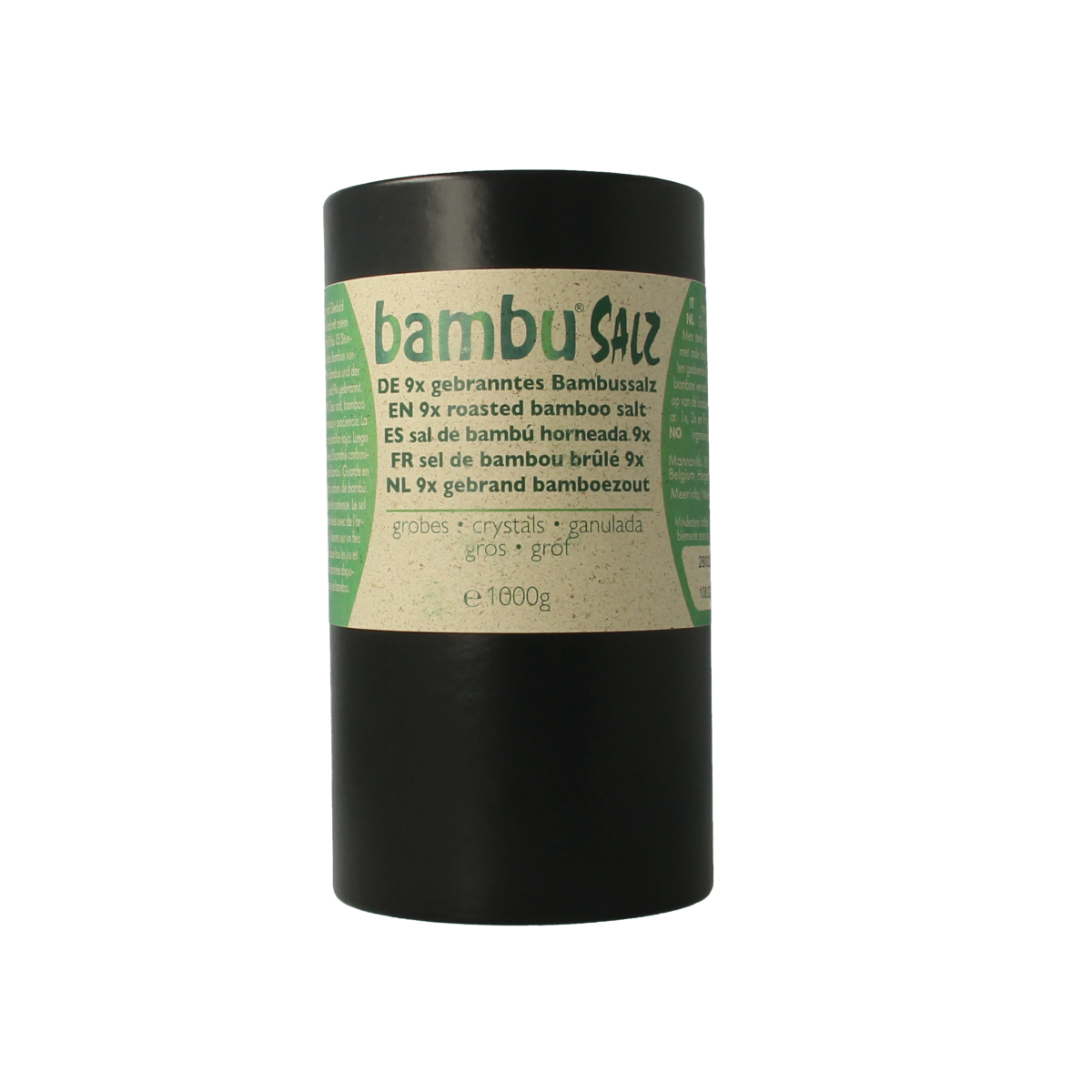 Bambu Salz Bamboezout grof 9x gebrand 1.00 Kilogram