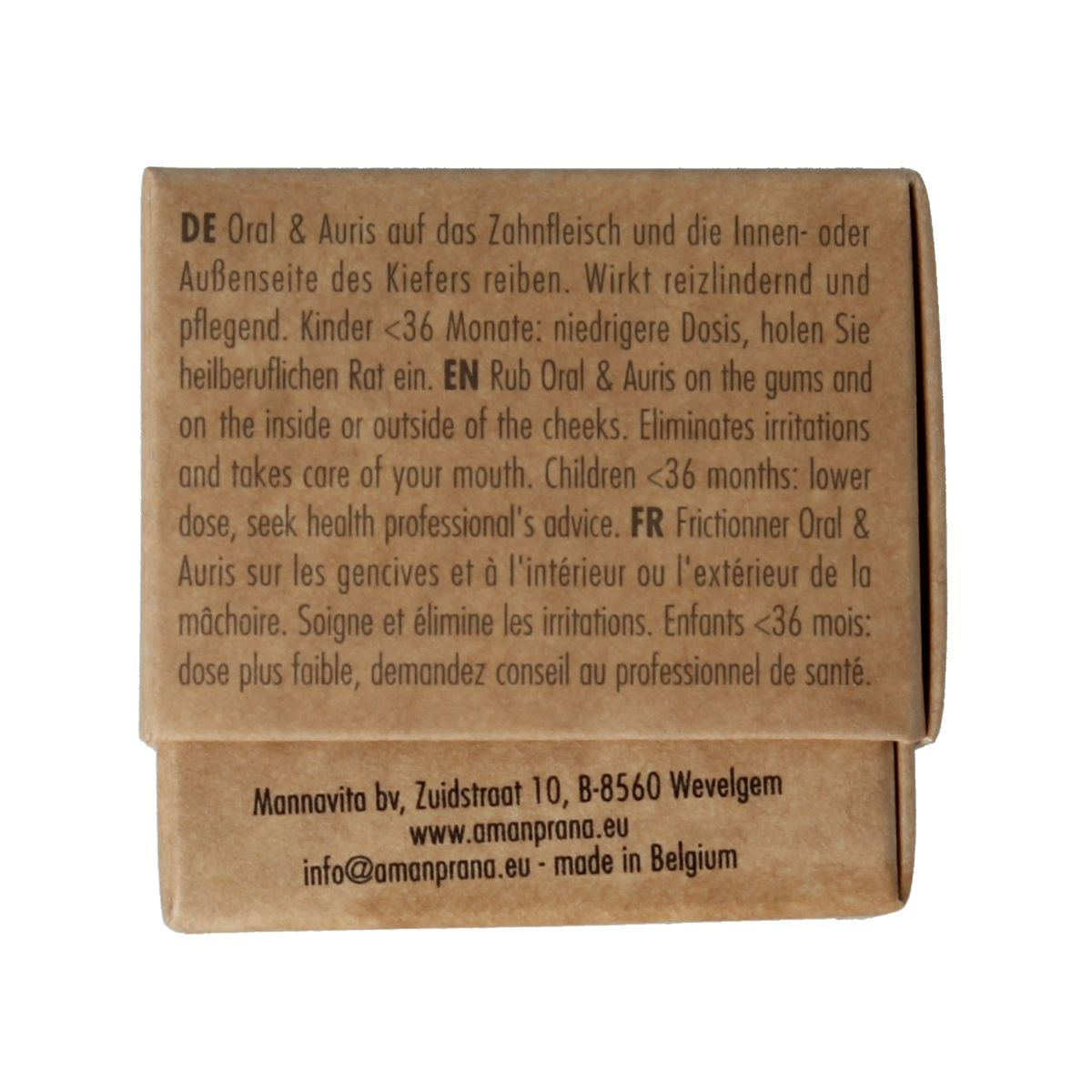 Amanprana Oral & auris tand en oor 5.00 Milliliter