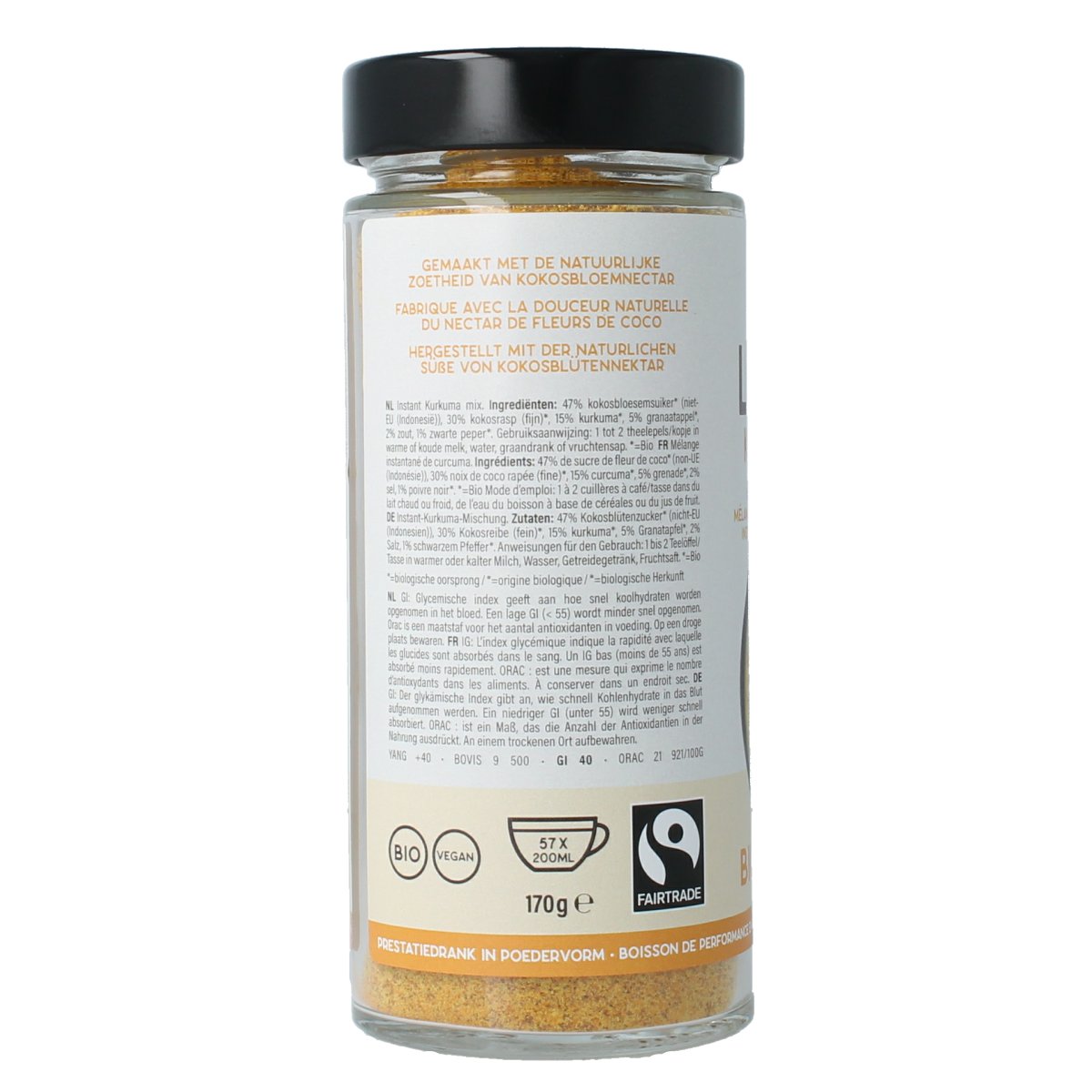Amanprana Latte kurkuma bio 170.00 Gram