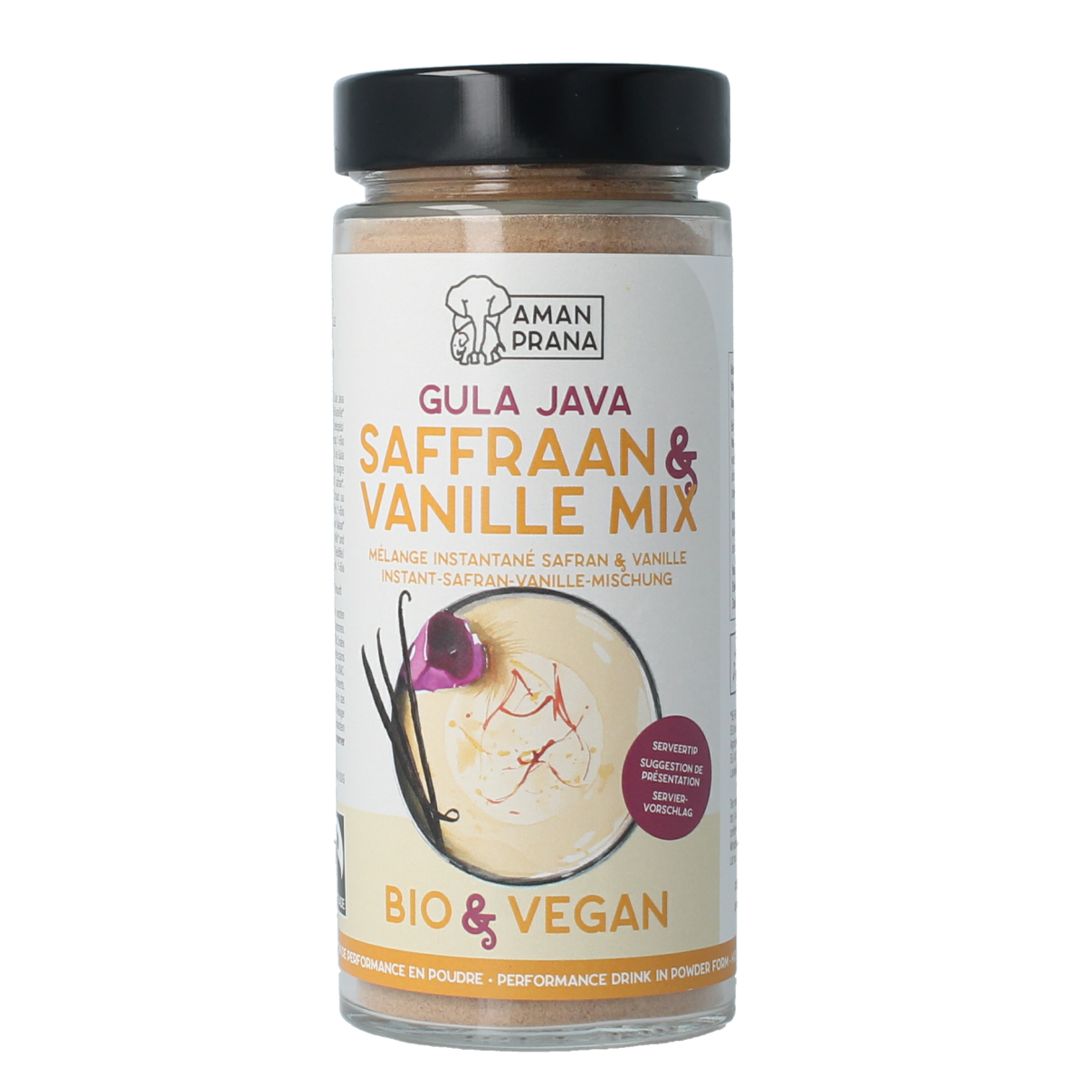 Amanprana Gula java saffraan & vanille bio 230.00 Gram