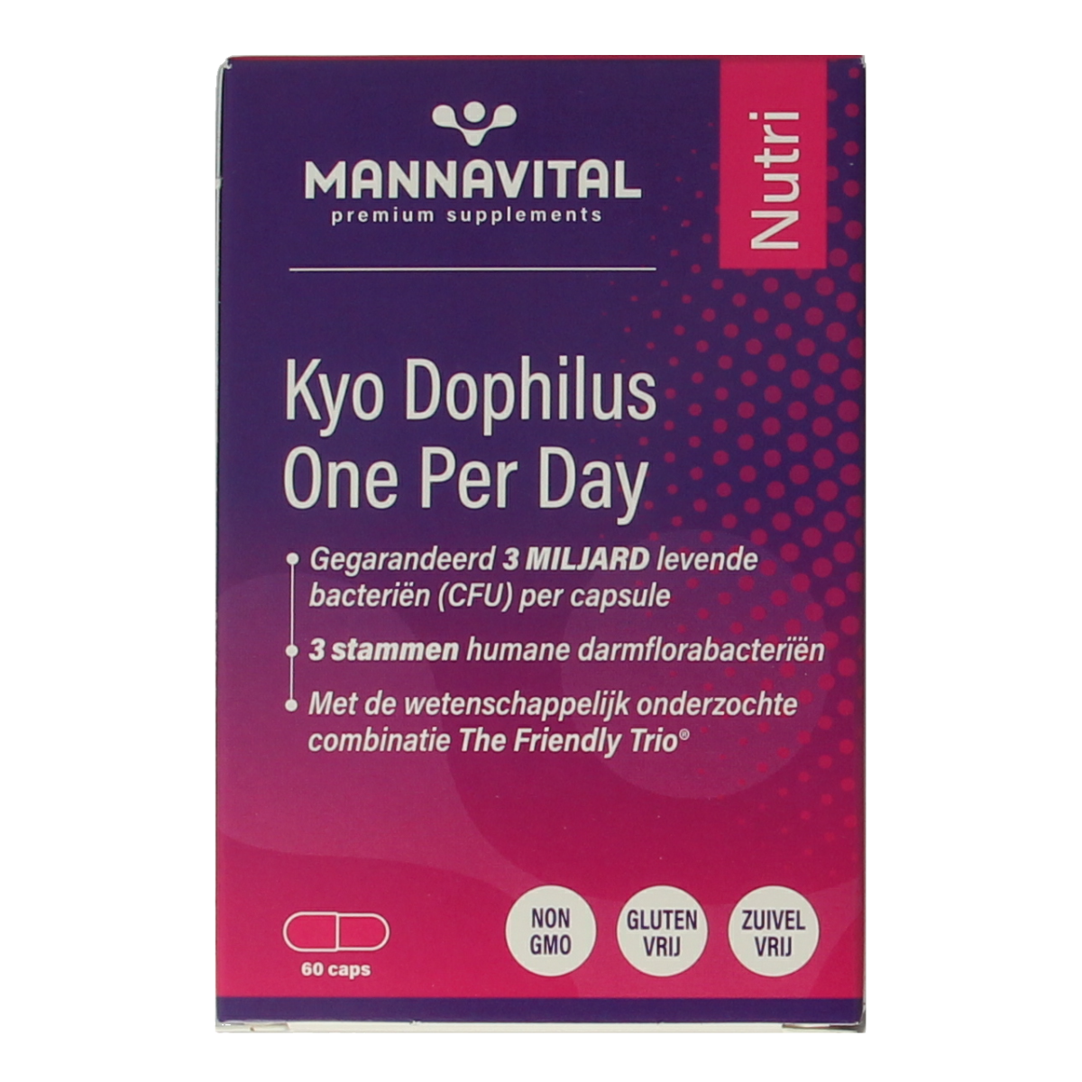 Mannavital Kyo dophilus 60.00 Capsules