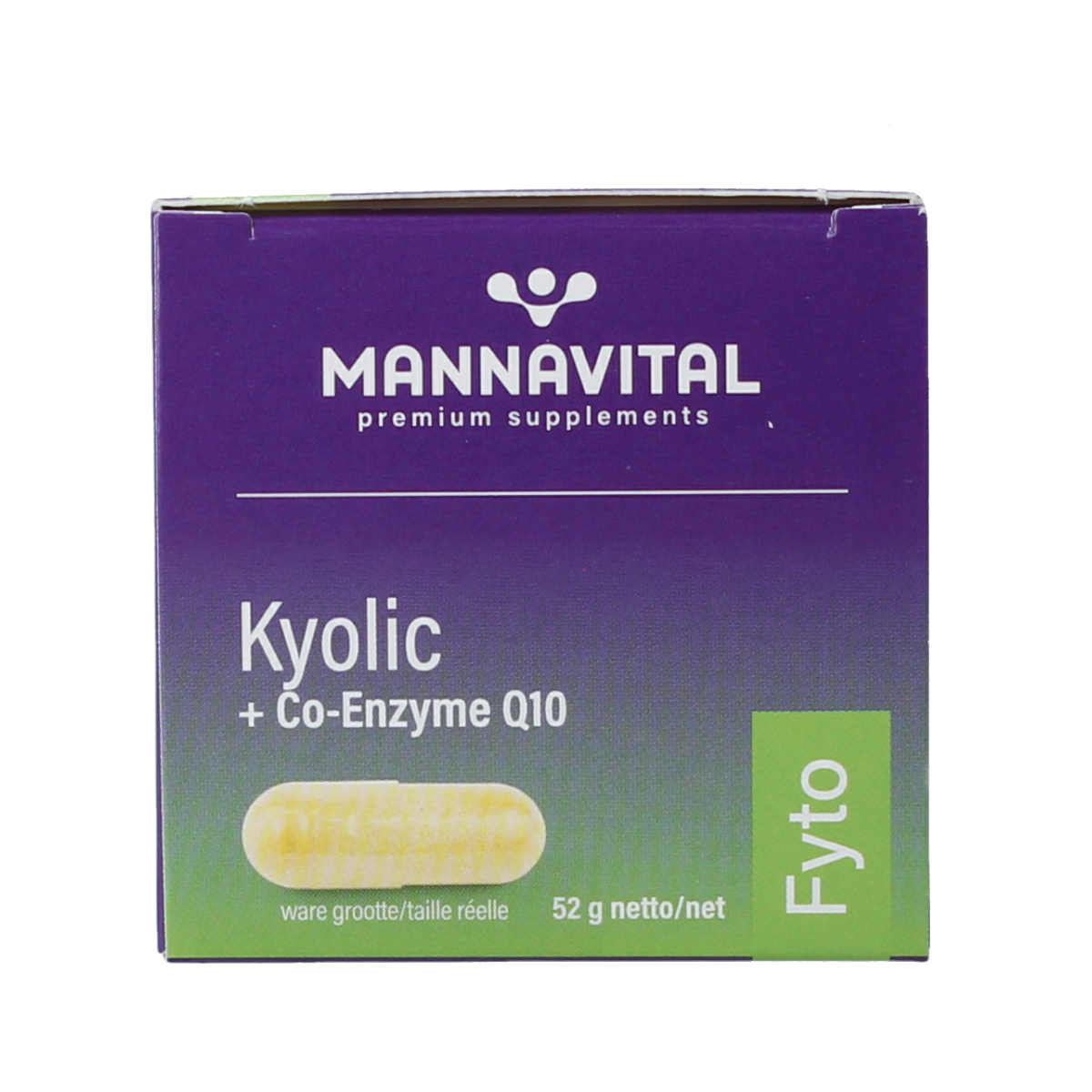 Mannavital Kyolic + co-enzym Q10 60.00 Capsules