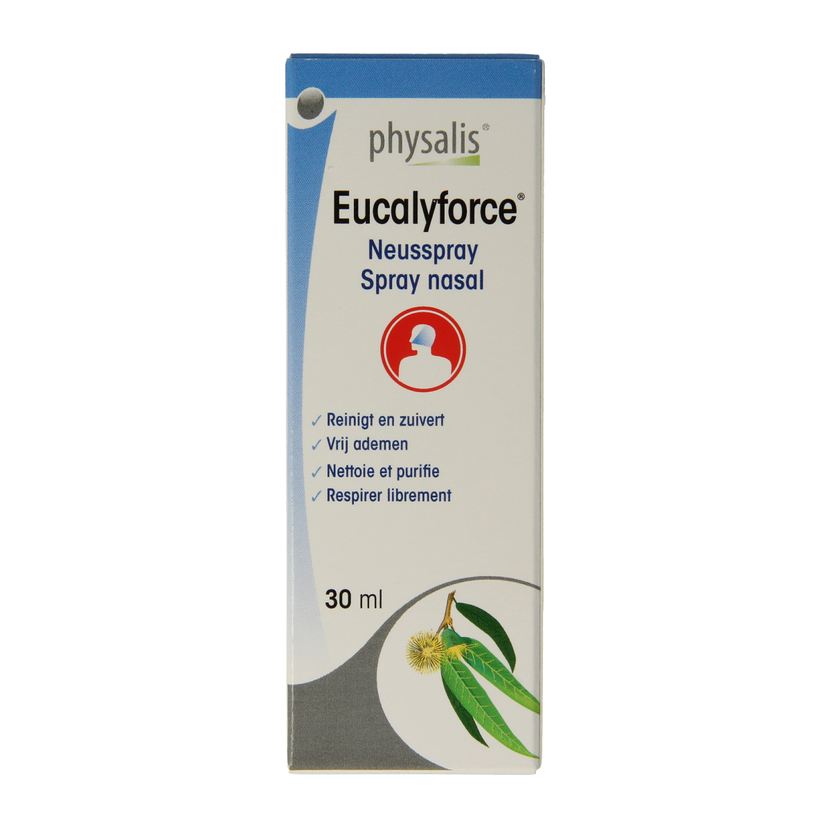 Physalis Eucalyforce neusspray 30.00 Milliliter