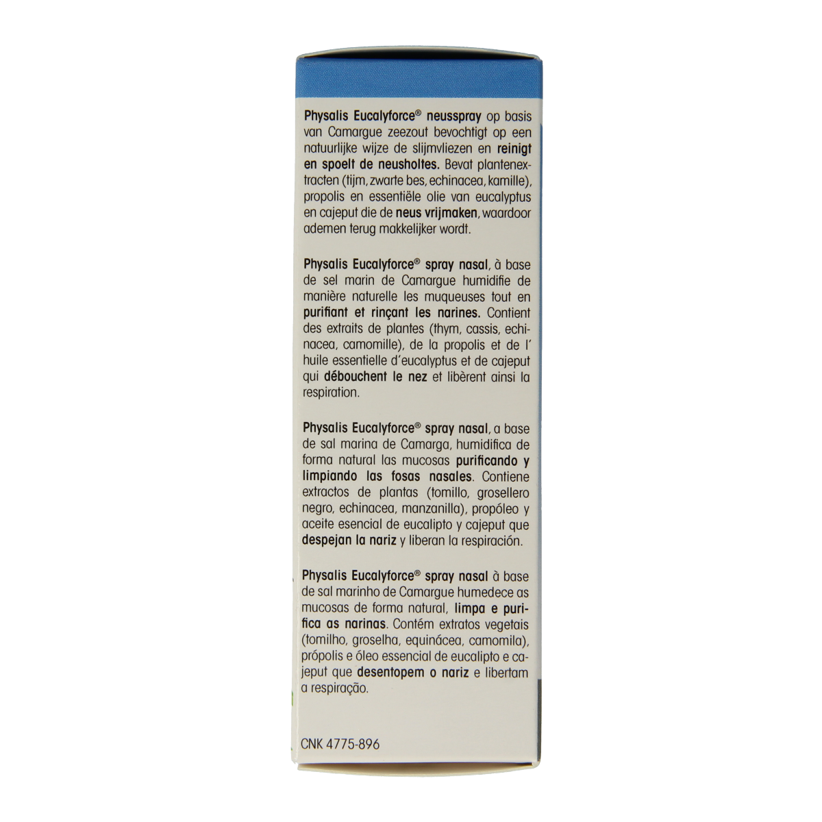 Physalis Eucalyforce neusspray 30.00 Milliliter