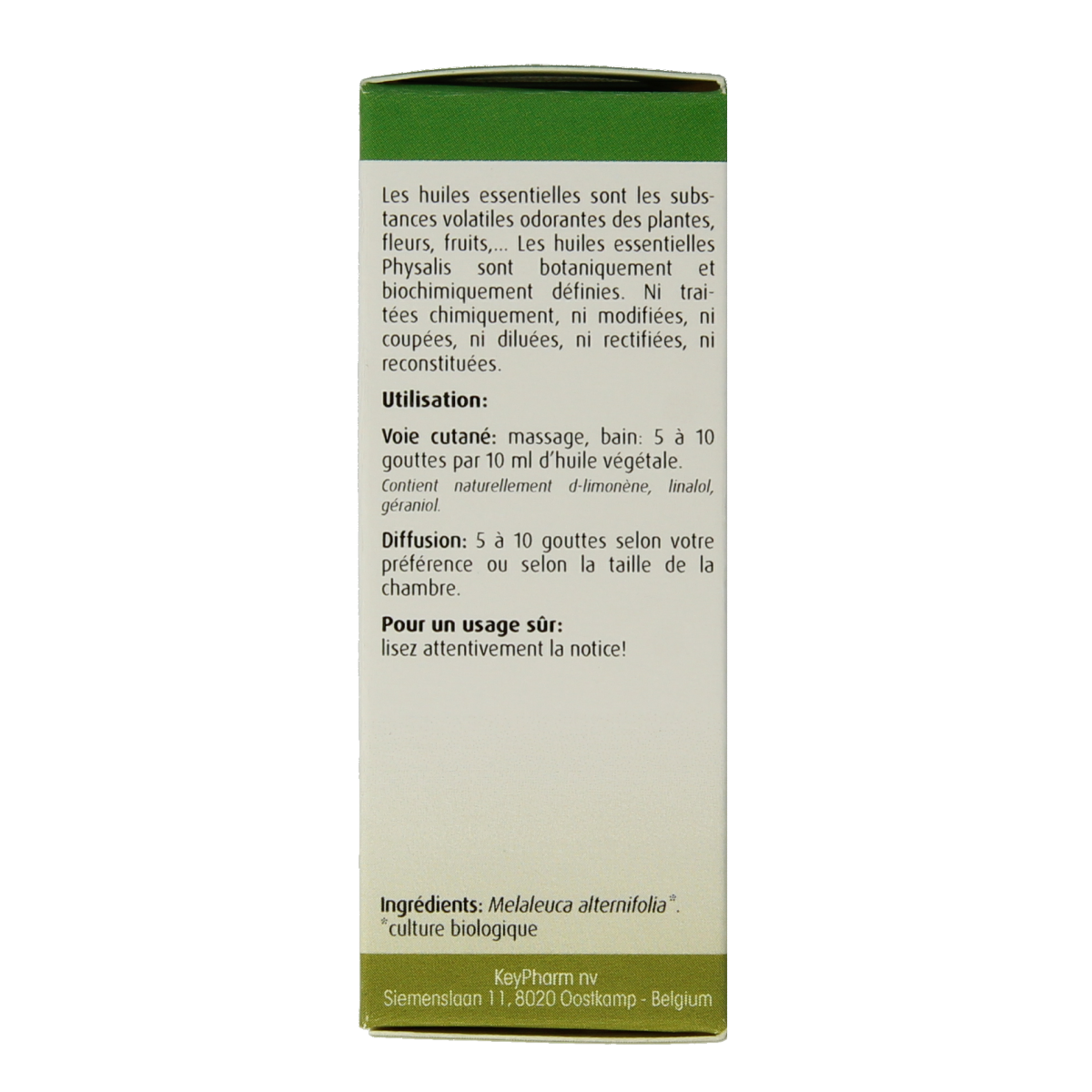 Physalis Tea tree bio 10.00 Milliliter
