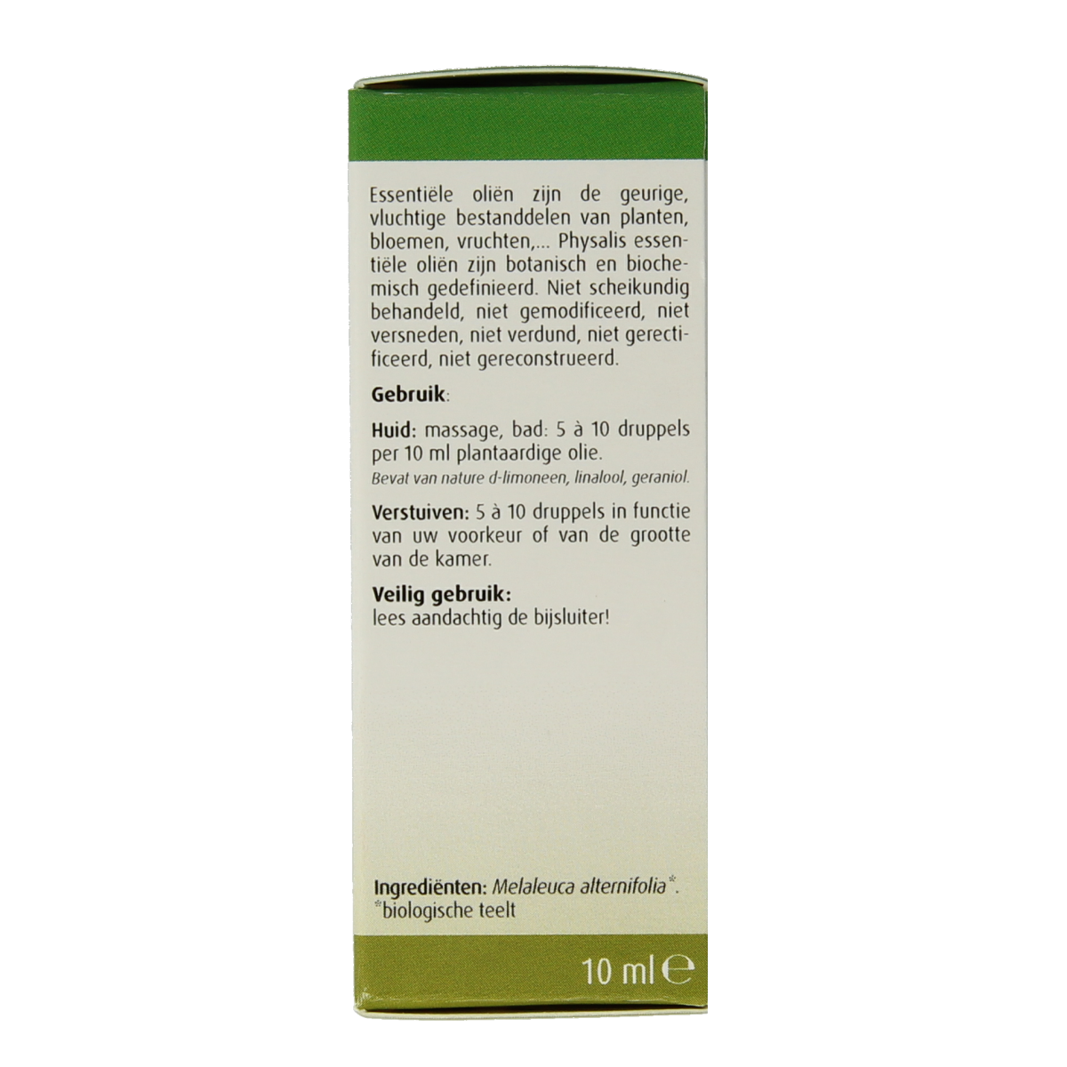 Physalis Tea tree bio 10.00 Milliliter