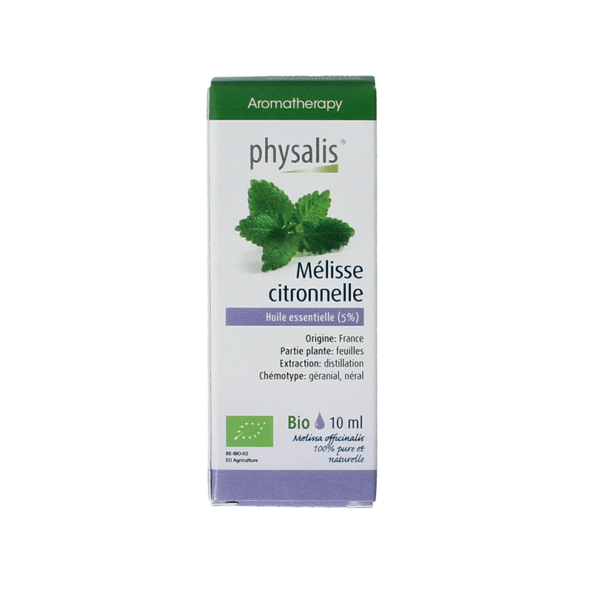 Physalis Citroenmelisse 5% bio 10.00 Milliliter