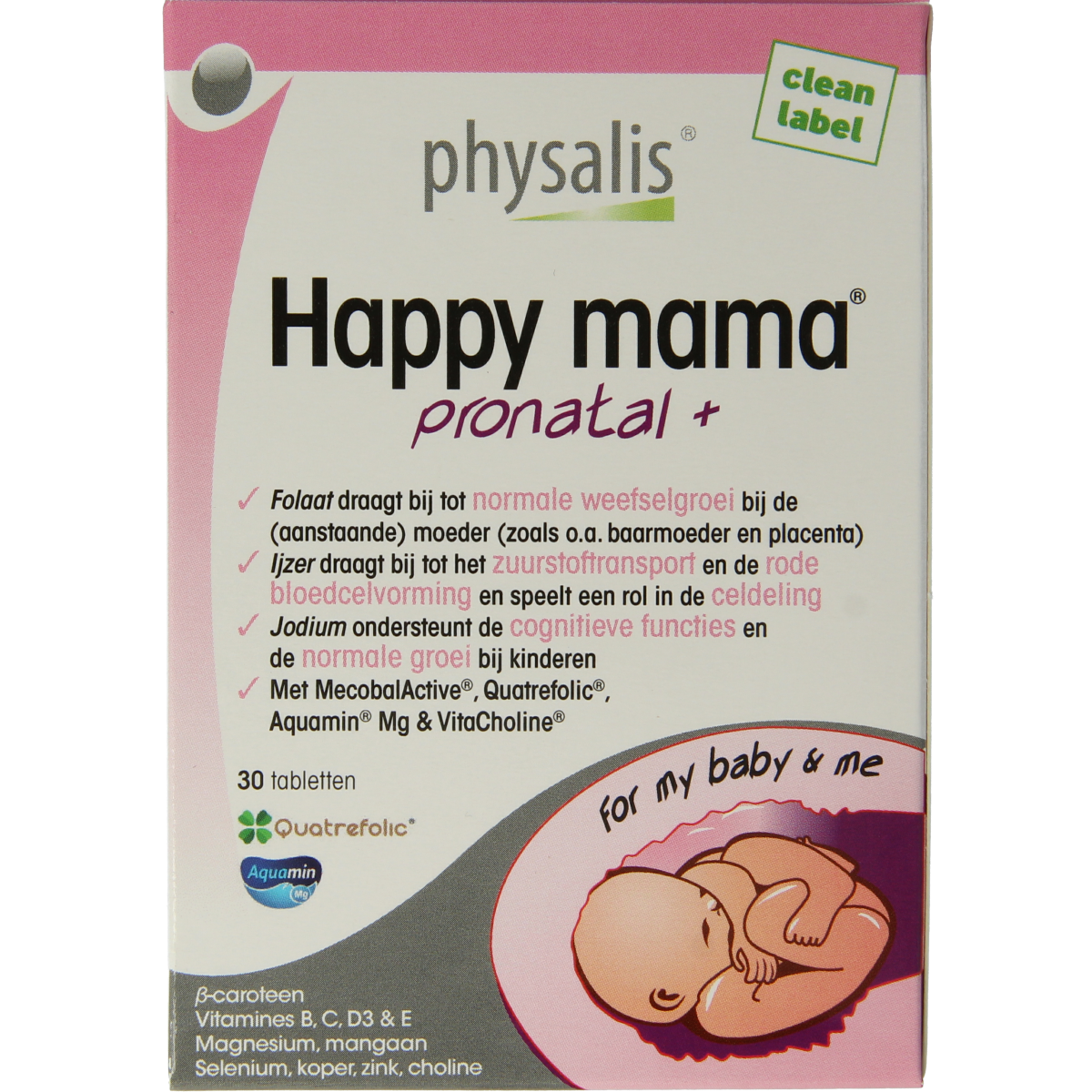 Physalis Pronatal + happy mama 30.00 Tabletten