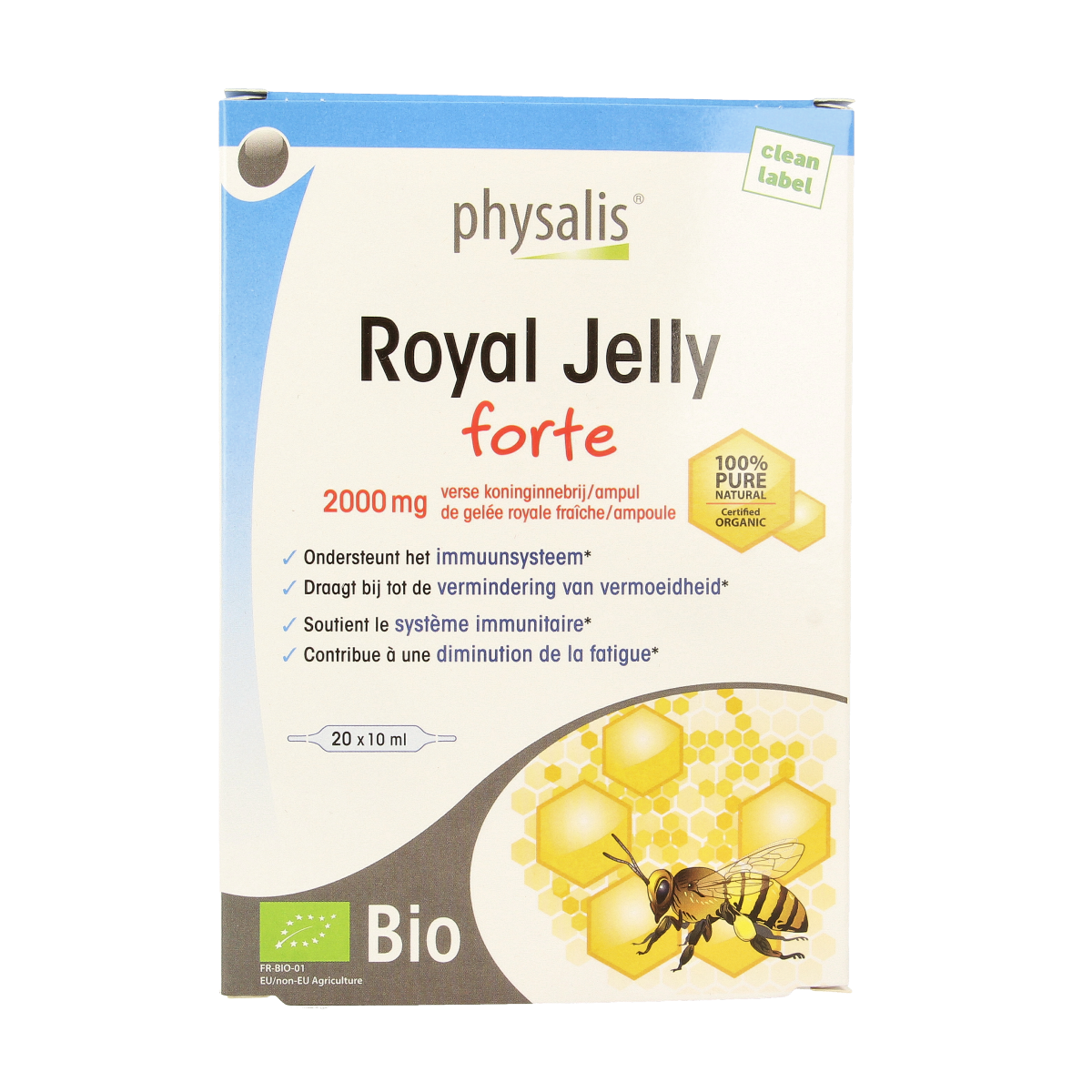 Physalis Royal jelly forte  bio 10ml 20.00 Ampullen