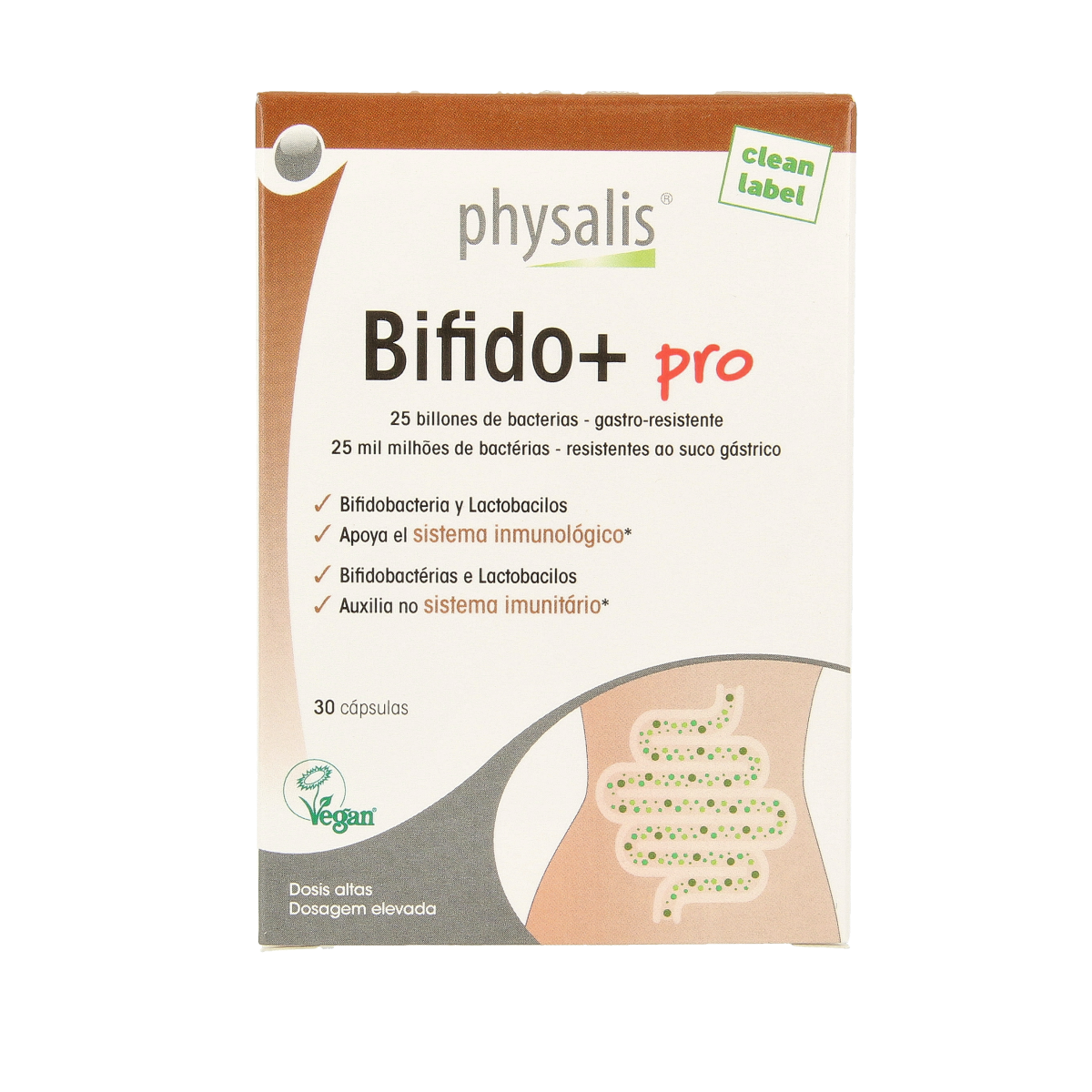 Physalis Bifido + pro 30.00 Capsules