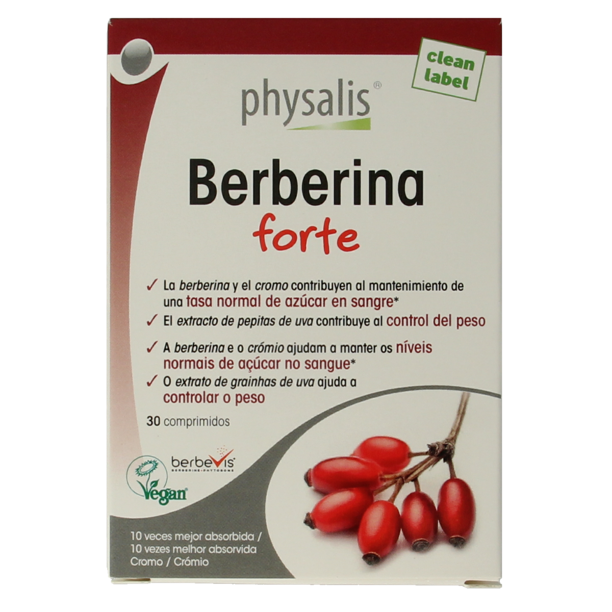 Physalis Berberine forte 30.00 Tabletten
