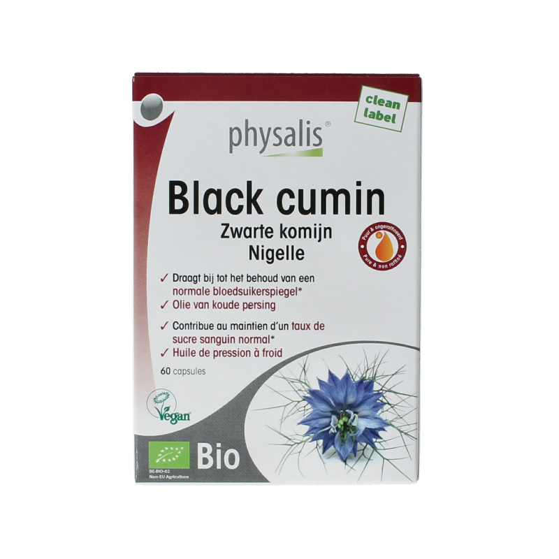 Physalis Black cumin bio 60 Capsules