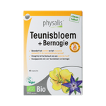 Physalis Physalis Teunisbloem + Bernagie 40 caps BIO 40.00 Capsules