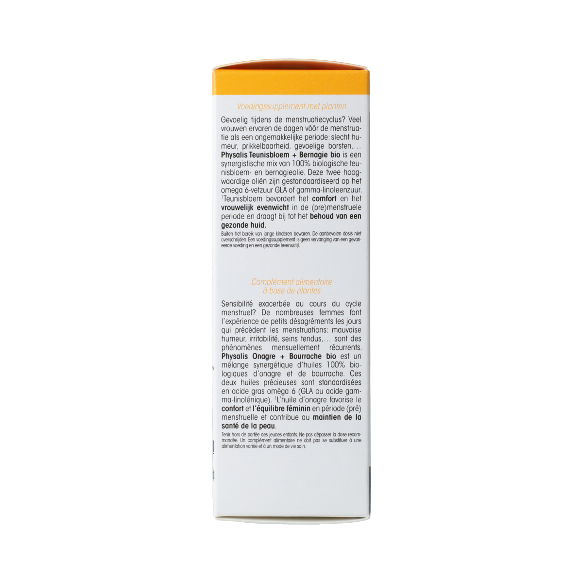 Physalis Physalis Teunisbloem + Bernagie 40 caps BIO 40.00 Capsules