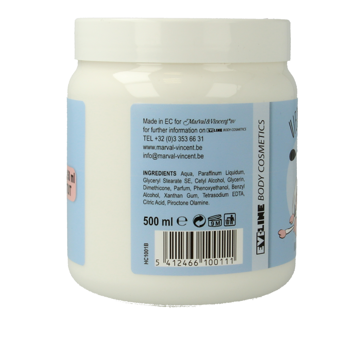 Evi Line Uiercreme 350 + 150ml 500.00 Milliliter