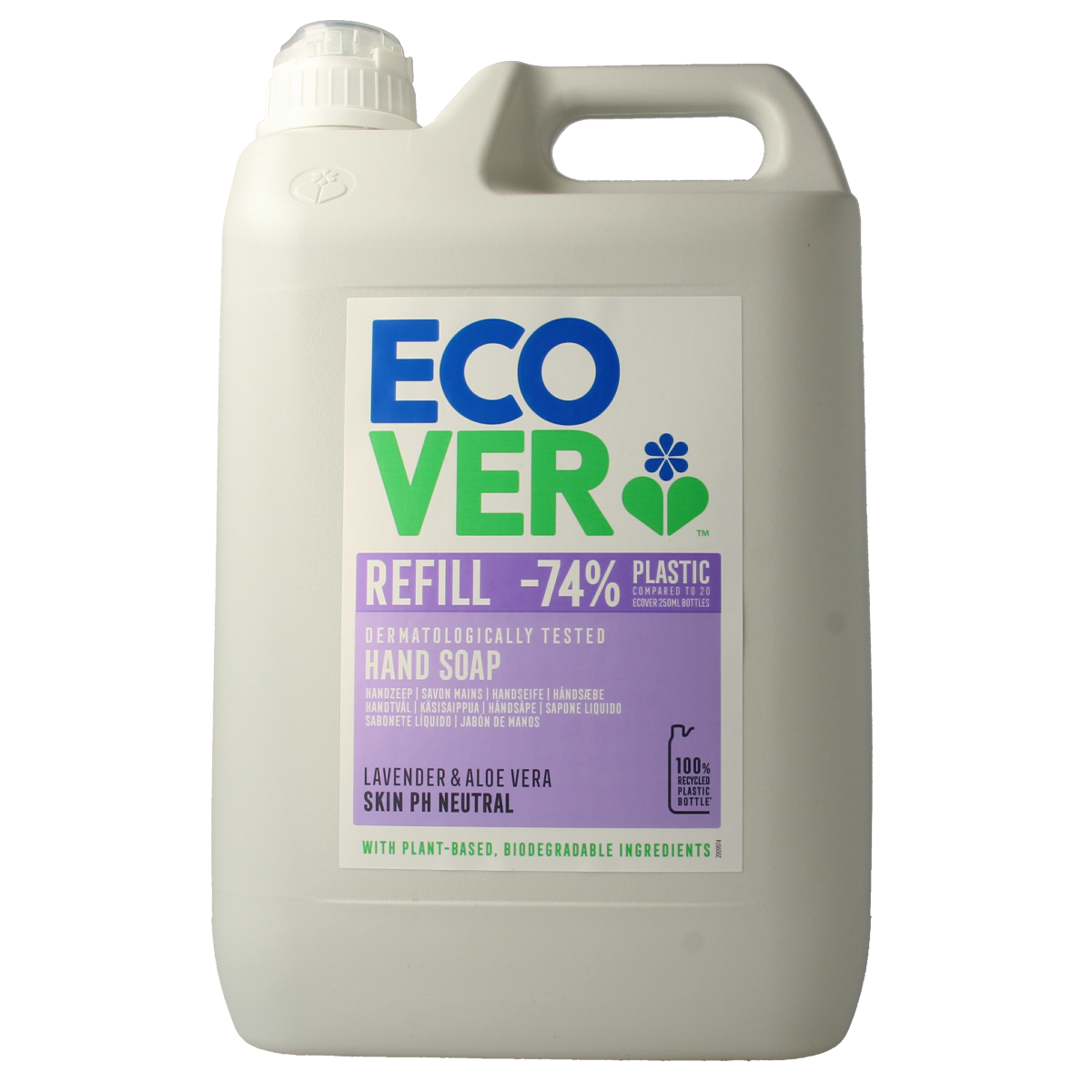 Ecover Handzeep lavendel & aloe vera 5.00 Liter