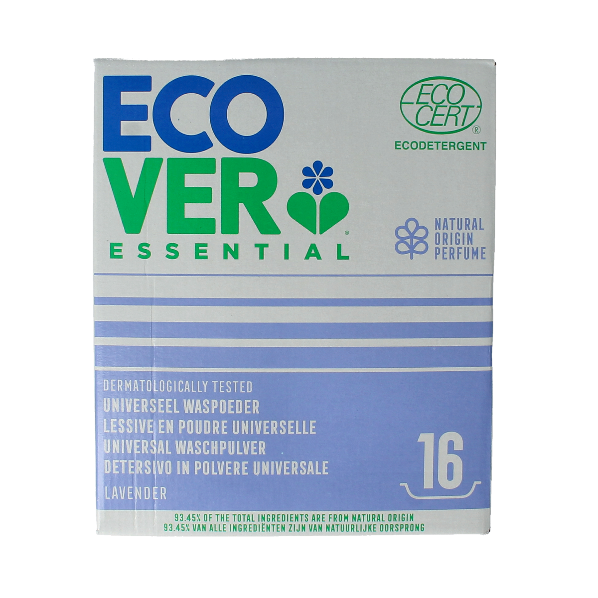 Ecover Essential waspoeder universal 1200.00 Gram