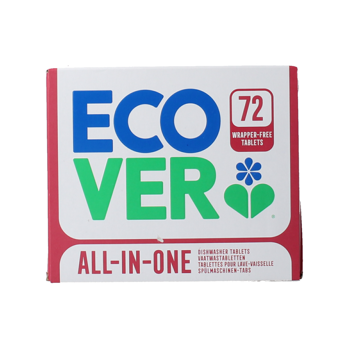 Ecover Vaatwasmachine tabletten all-in-one 72.00 Stuks