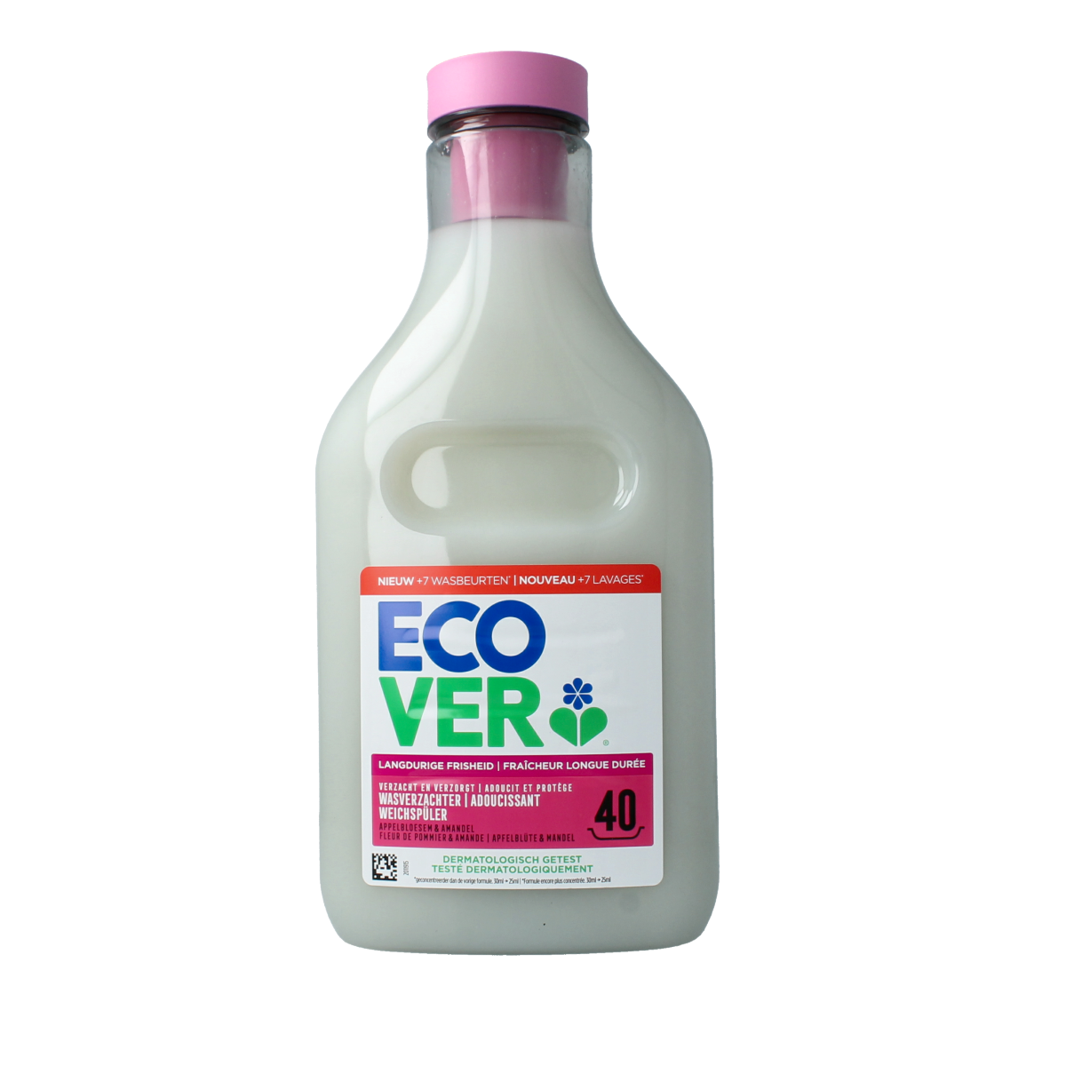 Ecover Wasverzachter concentrate appelbloesem en amandel 1.00 Liter