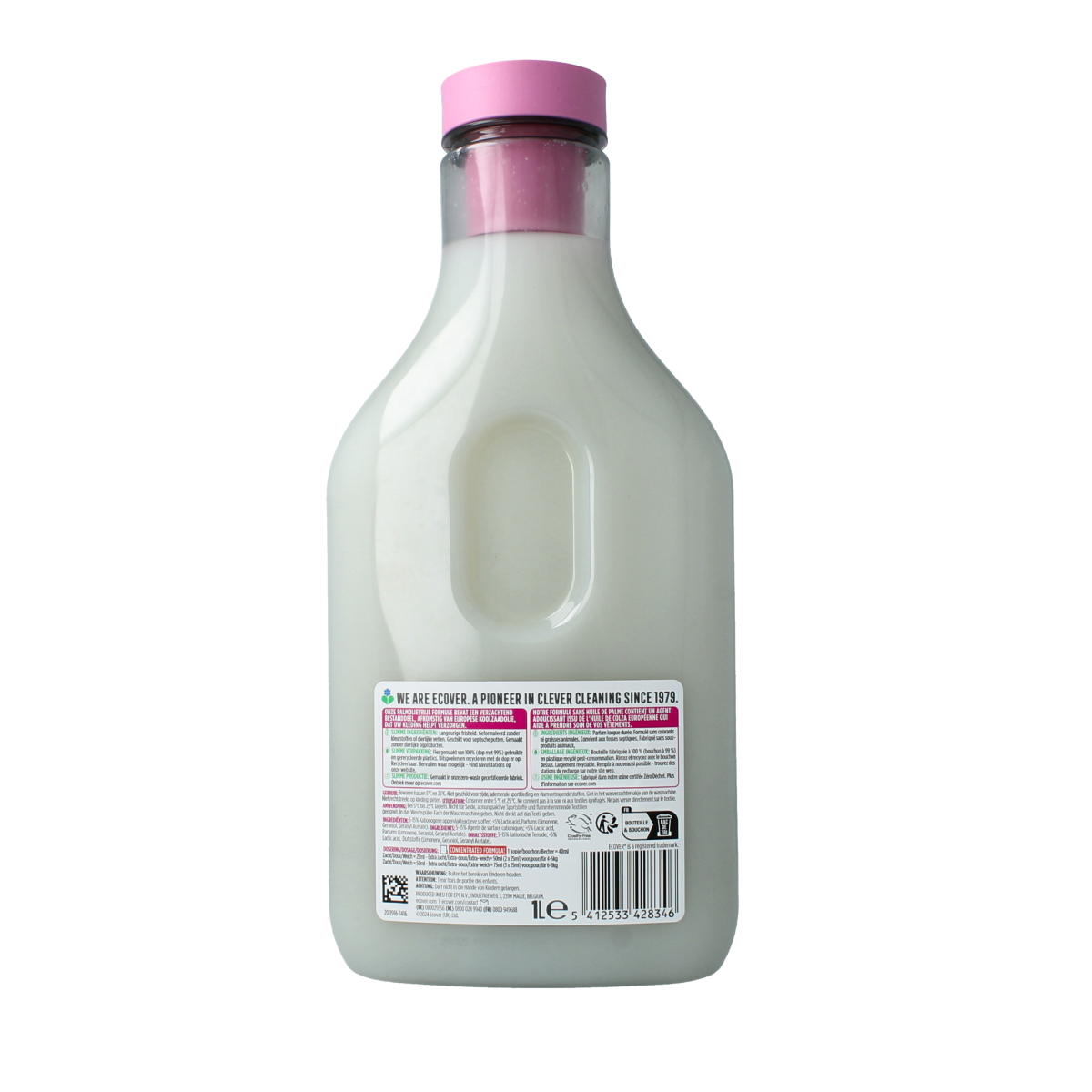 Ecover Wasverzachter concentrate appelbloesem en amandel 1.00 Liter