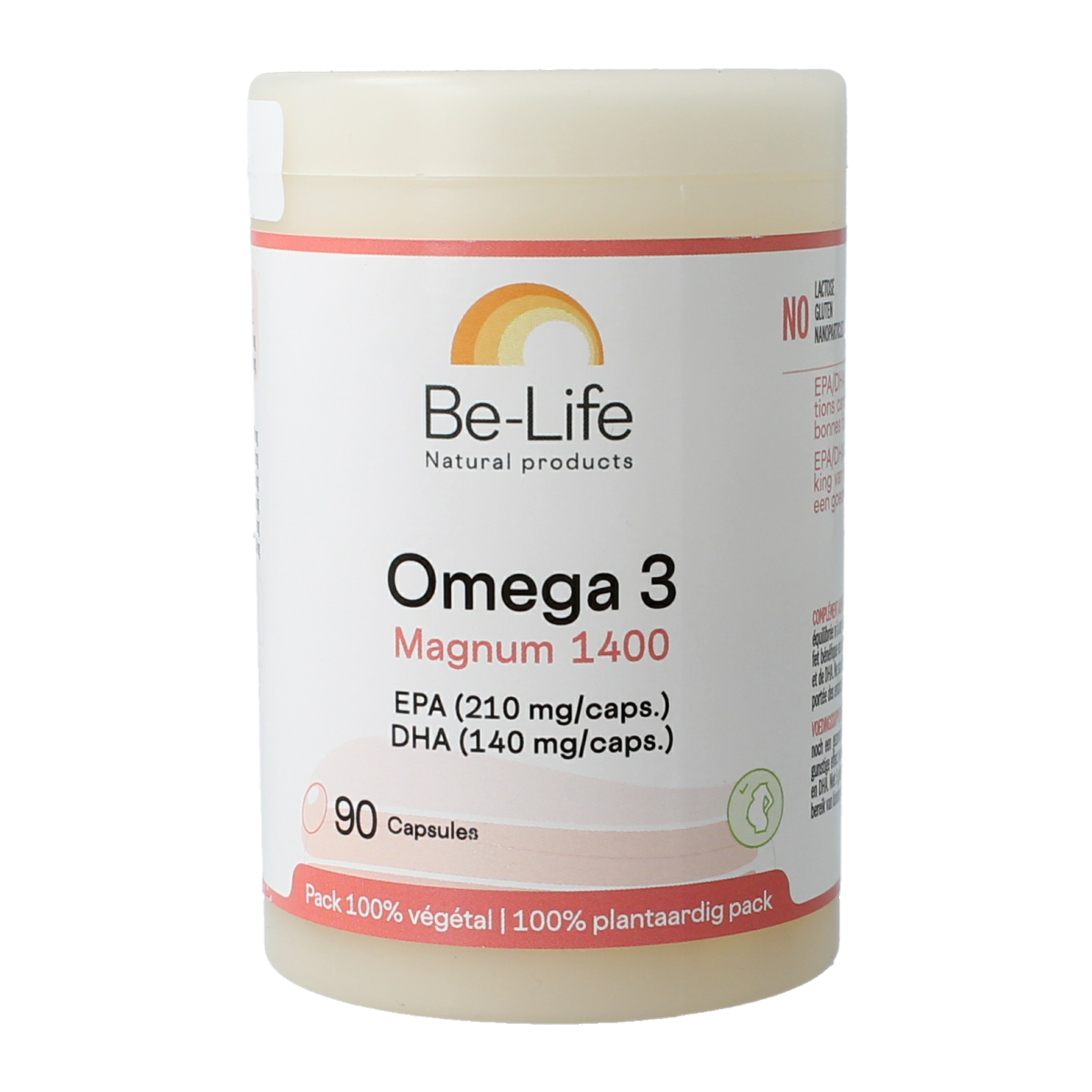 Be-Life Omega 3 magnum 1400 90.00 Capsules