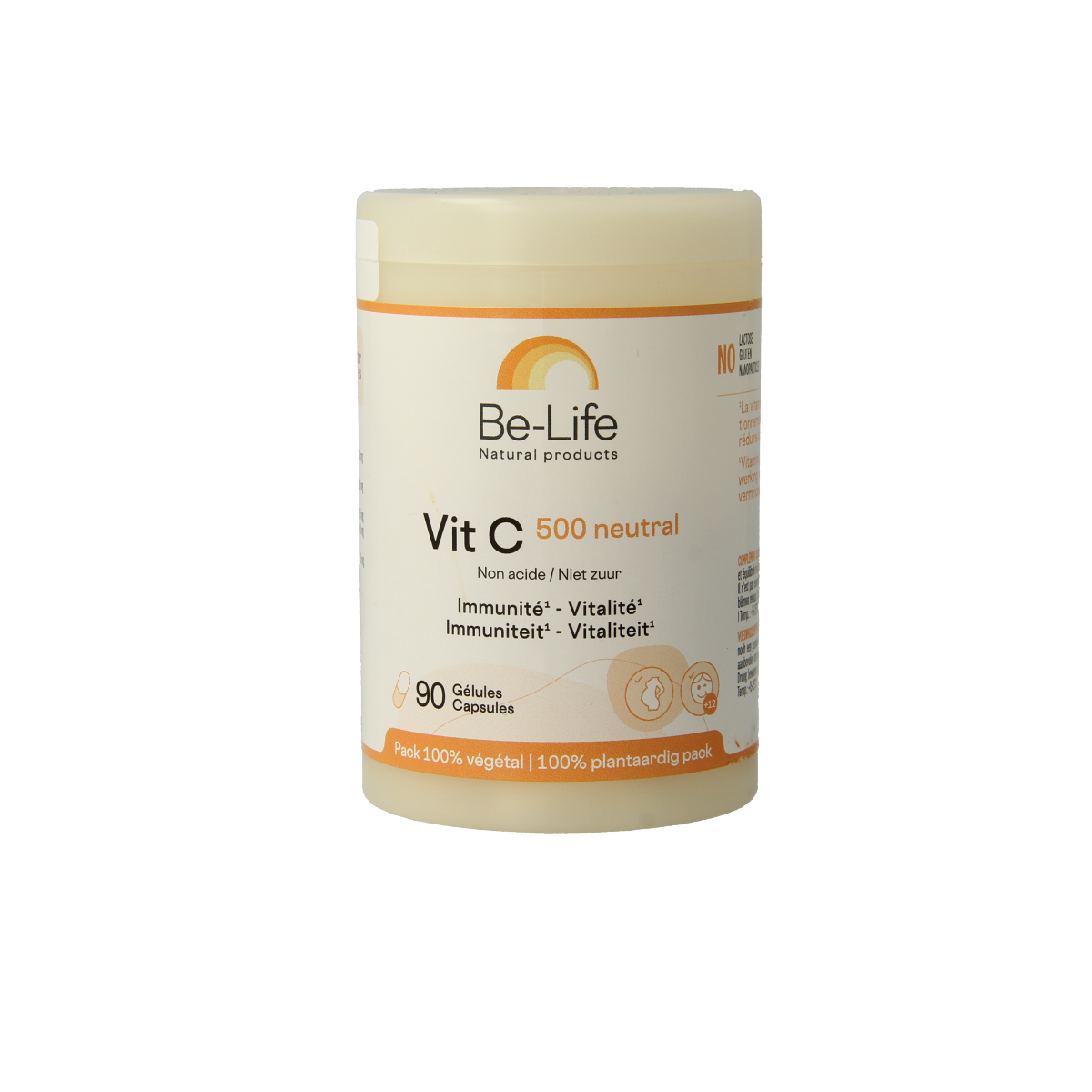 Be-Life Vitamine C 500 neutral 90.00 Capsules