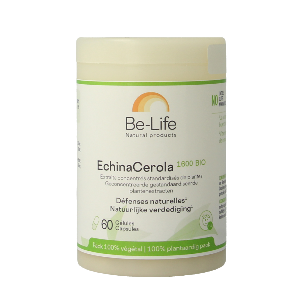 Be-Life Echinacerola bio 60.00 Capsules