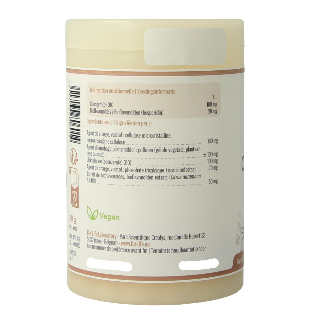 Be-Life Co-Q10 Magnum 60.00 Capsules
