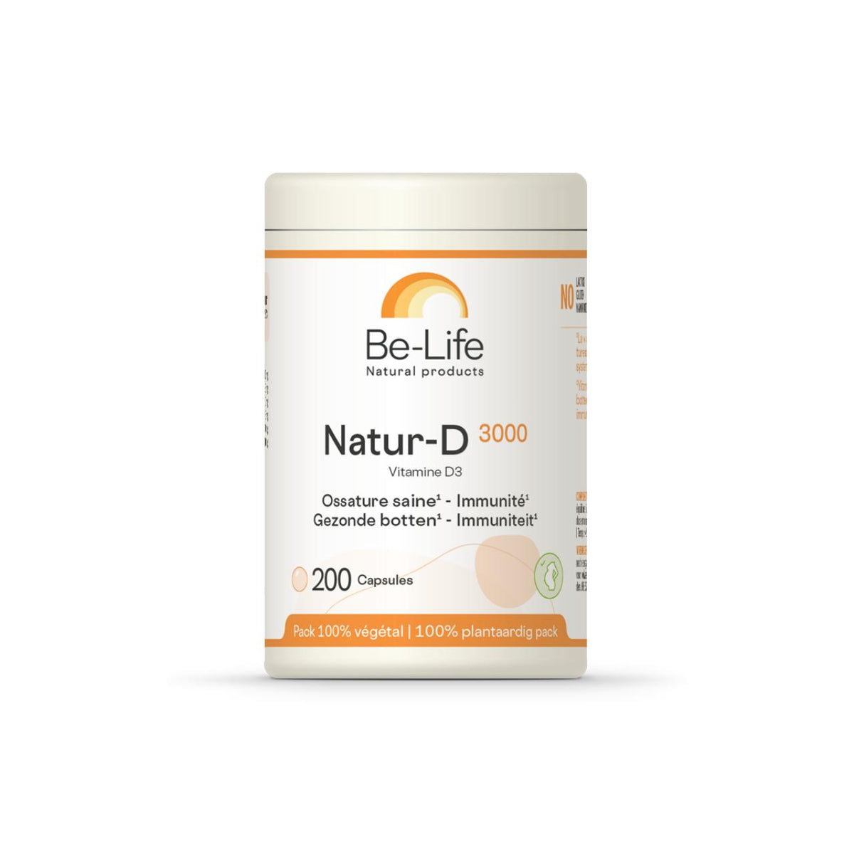 Be-Life Natur-D 3000 200.00 Capsules