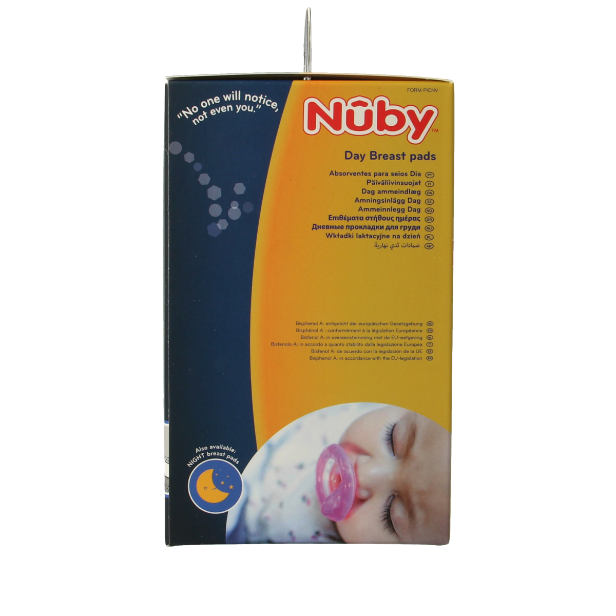 Nuby Borstcompres ultra dun 28.00 Stuks