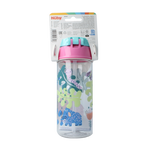 Nuby Beker zacht rietje drukknop roze 540ml 4+ jaar 1 Stuks