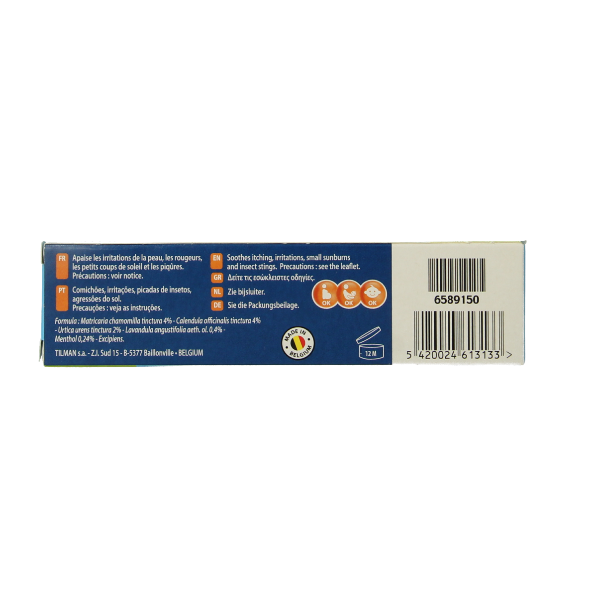 Naturapharma Calmiderm creme 40.00 Gram
